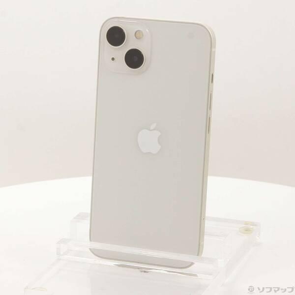 〔中古〕Apple(アップル) iPhone13 128GB スターライト MLND3J／A SIMフリー〔368-ud〕 | 