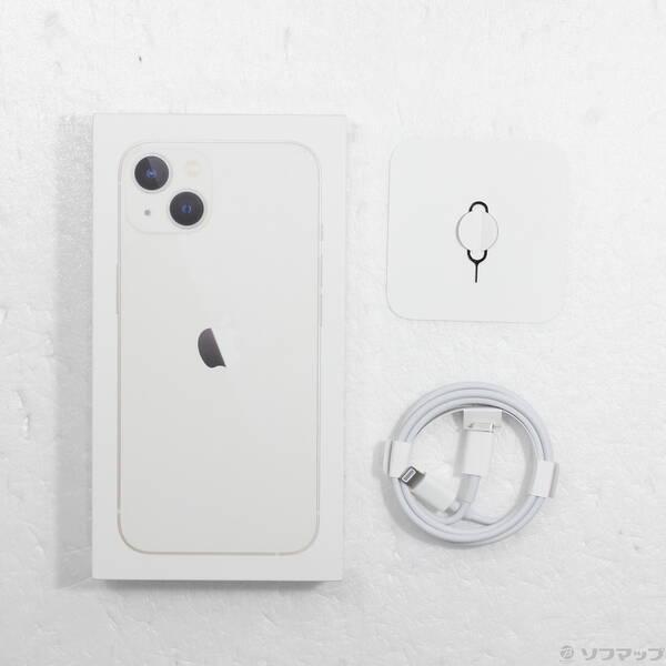 〔中古〕Apple(アップル) iPhone13 256GB スターライト MLNJ3J／A SIMフリー〔297-ud〕 |  | 04