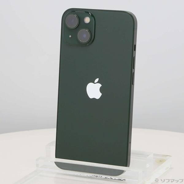 〔中古〕Apple(アップル) iPhone13 128GB グリーン MNGG3J／A SIMフリー〔377-ud〕 | 