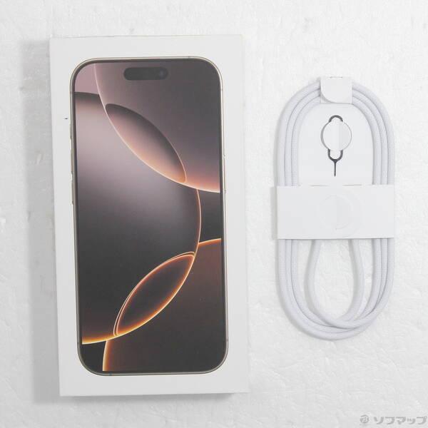 〔中古〕Apple(アップル) iPhone16 Pro 128GB デザートチタニウム MYMX3J／A SIMフリー〔258-ud〕 |  | 04