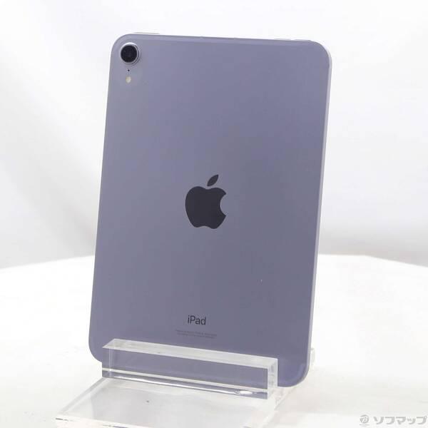 〔中古〕Apple(アップル) iPad mini 第6世代 64GB パープル NK8E3J／A SIMフリー〔262-ud〕 | 