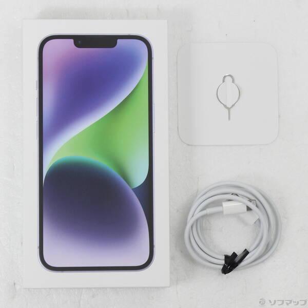 〔中古〕Apple(アップル) iPhone14 128GB パープル MPUY3J／A SIMフリー〔348-ud〕 |  | 04