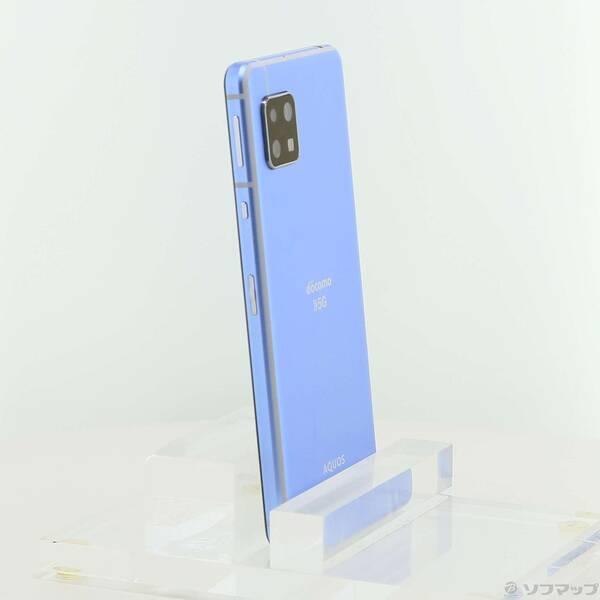 〔中古〕SHARP(シャープ) AQUOS sense5G 64GB スカイブルー SH-53A docomoロック解除SIMフリー〔368-ud〕 |  | 03