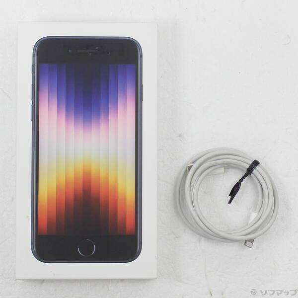 〔中古〕Apple(アップル) iPhone SE 第3世代 64GB ミッドナイト MMYC3J／A SIMフリー〔196-ud〕 |  | 04