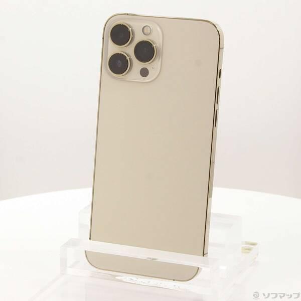 〔中古〕Apple(アップル) iPhone13 Pro Max 128GB ゴールド MLJ63J／A SIMフリー〔258-ud〕 | 