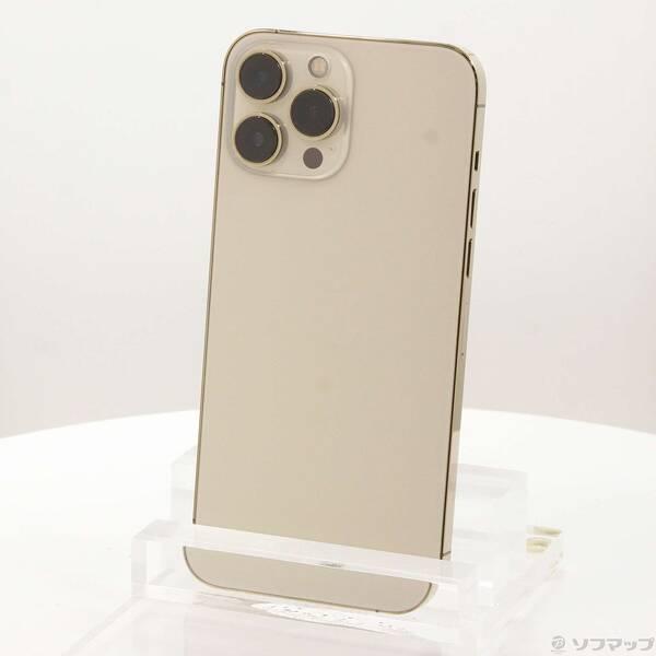 〔中古〕Apple(アップル) iPhone13 Pro Max 128GB ゴールド MLJ63J／A SIMフリー〔262-ud〕 | 