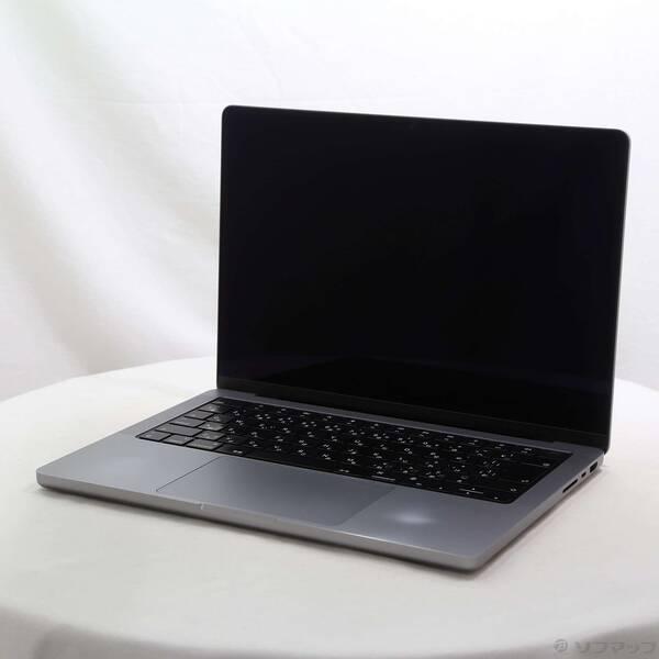 〔中古〕MacBook Pro 14.2-inch Late-2021 MKGP3J／A Apple M1 Pro 8コアCPU_14コアGPU 16GB SSD1TB スペースグレイ 〔15.3 Sequoia〕〔198-ud〕 | 