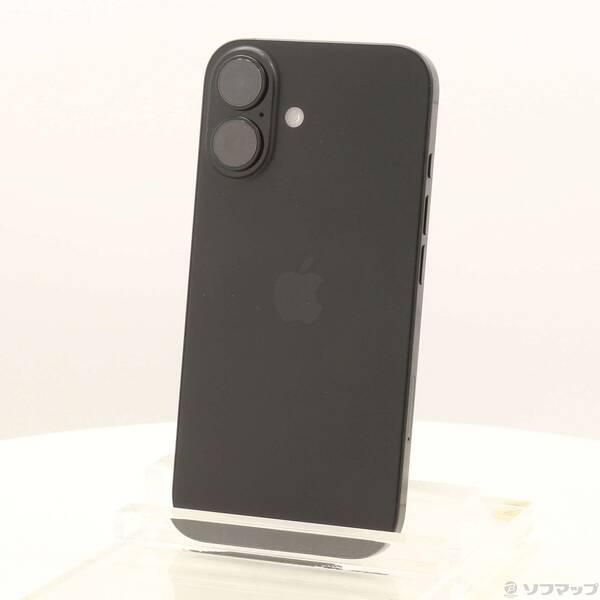 〔中古〕Apple(アップル) iPhone16 128GB ブラック MYDQ3J／A SIMフリー〔348-ud〕 | 