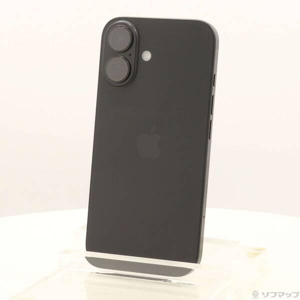 〔中古〕Apple(アップル) iPhone16 128GB ブラック MYDQ3J／A SIMフリー〔352-ud〕 | 