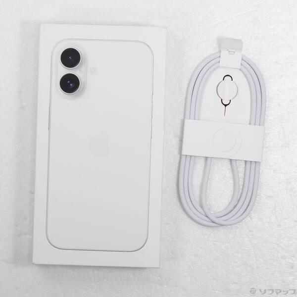 〔中古〕Apple(アップル) iPhone16 128GB ホワイト MYDR3J／A SIMフリー〔258-ud〕 |  | 04