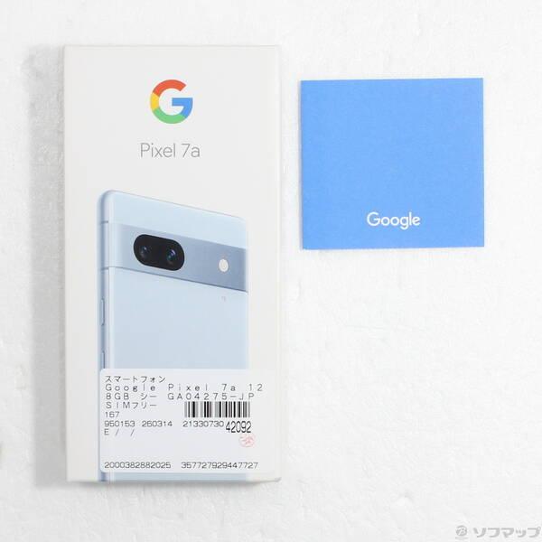 〔中古〕GOOGLE(グーグル) Google Pixel 7a 128GB シー GA04275-JP SIMフリー〔349-ud〕 |  | 04