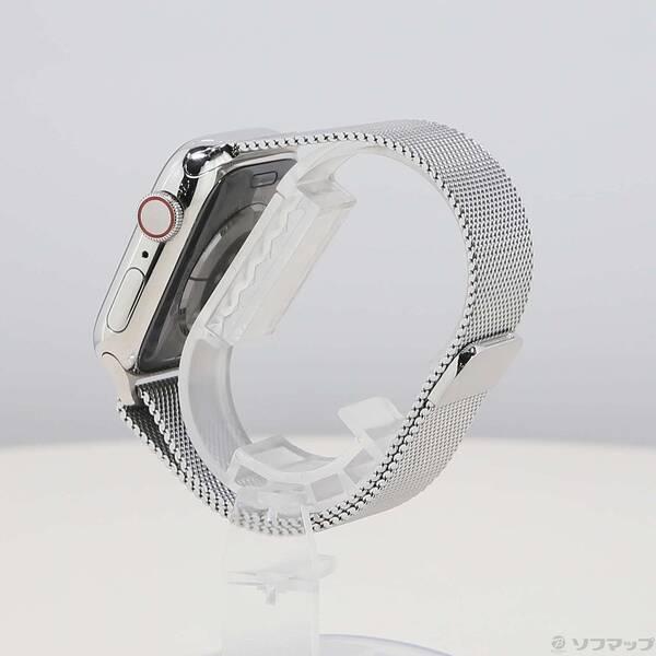 〔中古〕Apple(アップル) Apple Watch Series 7 GPS + Cellular 41mm シルバーステンレススチールケース シルバーミラネーゼループ〔198-ud〕 |  | 01