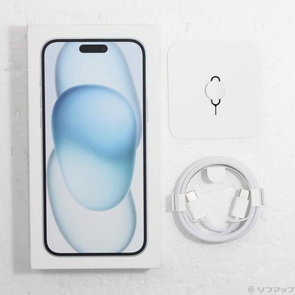 〔中古〕Apple(アップル) iPhone15 Plus 256GB ブルー MU0N3J／A SIMフリー〔276-ud〕 |  | 04