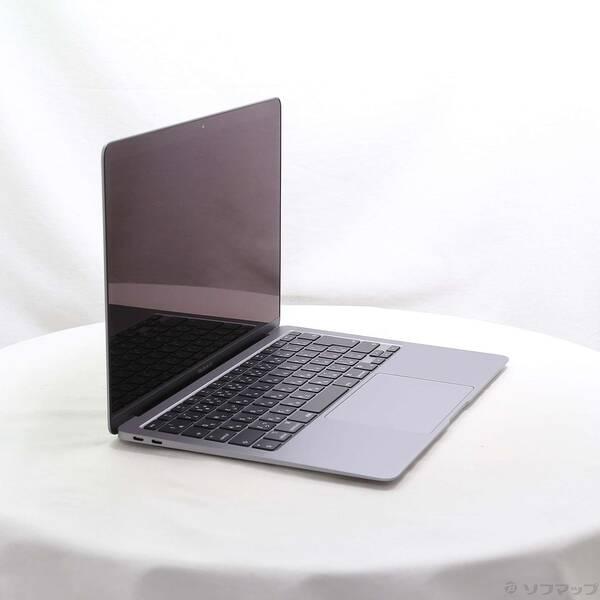 〔中古〕Apple(アップル) MacBook Air 13.3-inch Late-2020 MGN63J／A Apple M1 8コアCPU_7コアGPU 8GB SSD256GB スペースグレイ 〔15.3 Sequoia〕〔276-ud〕 |  | 03