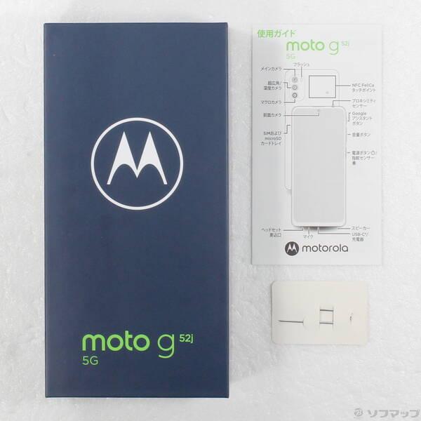 〔中古〕Motorola(モトローラ) moto g52j 5G 128GB インクブラック PATM0000JP SIMフリー〔344-ud〕 |  | 04