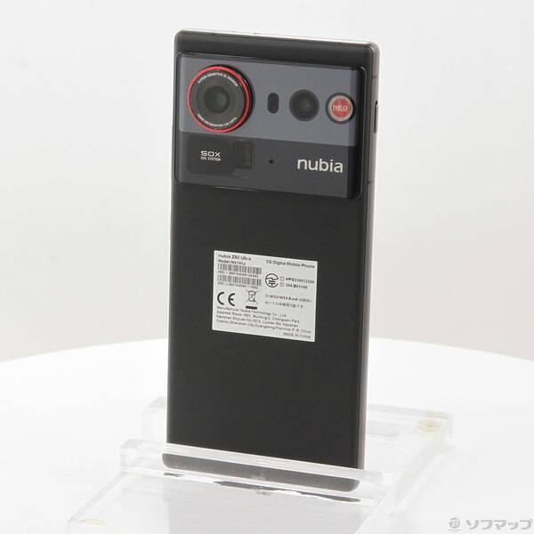 〔中古〕nubia Z80 Ultra 512GB ブラック NX741J+GAN SIMフリー〔262-ud〕 | 