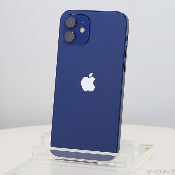 〔中古〕Apple(アップル) iPhone12 256GB ブルー MGJ33J／A SIMフリー〔198-ud〕 | 