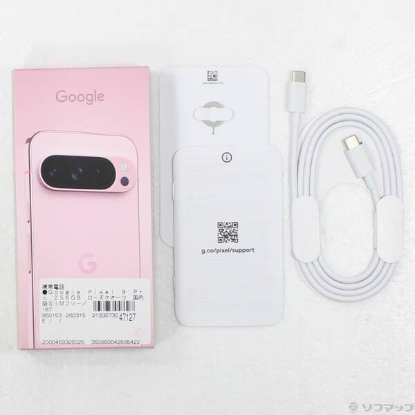 〔中古〕GOOGLE(グーグル) Google Pixel 9 Pro 256GB ローズクオーツ GWVK6 SIMフリー〔258-ud〕 |  | 04