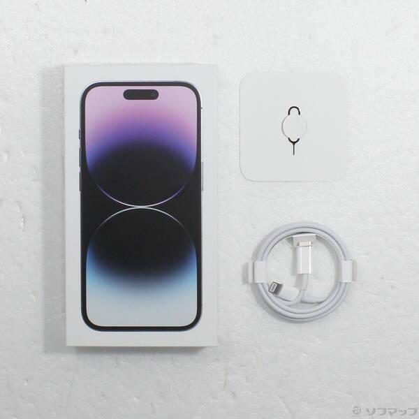 〔中古〕Apple(アップル) iPhone14 Pro 256GB ディープパープル MQ1E3J／A SIMフリー〔262-ud〕 |  | 04
