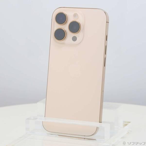〔中古〕Apple(アップル) iPhone16 Pro 256GB デザートチタニウム MYN23J／A SIMフリー〔305-ud〕 | 