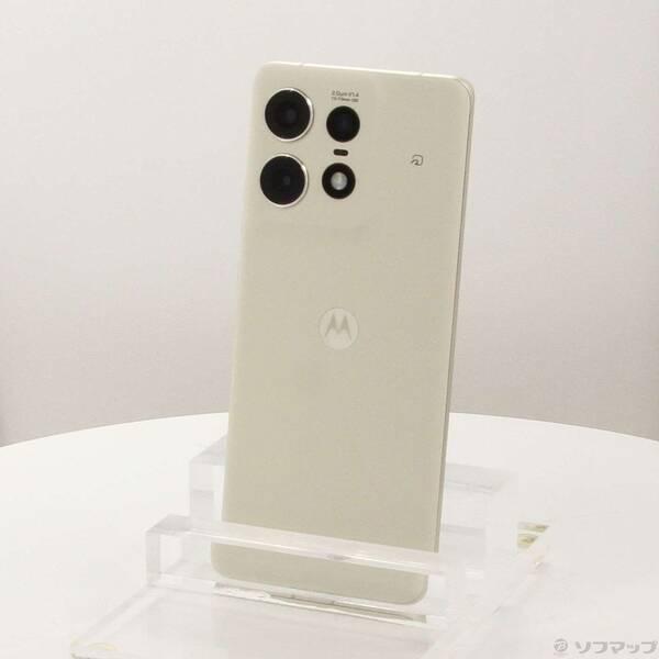 〔中古〕Motorola(モトローラ) motorola edge 50s pro 256GB バニラクリーム MOSAH3 Softbank SIMフリー〔344-ud〕 | 