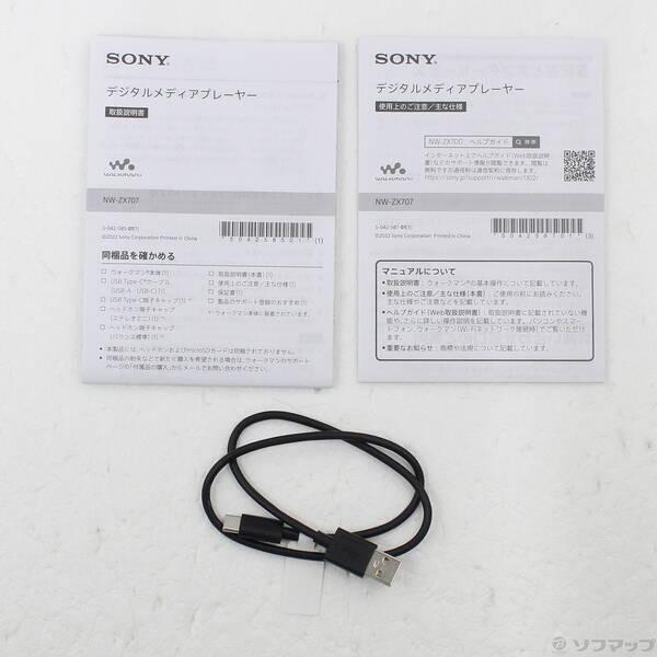 〔中古〕SONY(ソニー) WALKMAN ZX707 メモリ64GB+microSD ブラック NW-ZX707〔269-ud〕 |  | 04