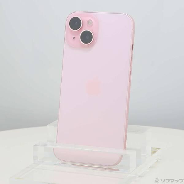 〔中古〕Apple(アップル) iPhone15 256GB ピンク MTMP3J／A SIMフリー〔269-ud〕 | 