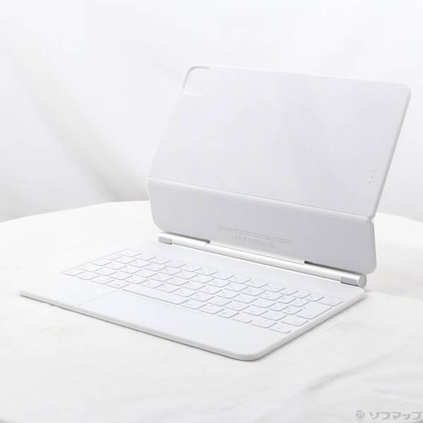 〔中古〕Apple(アップル) 11インチ iPad Pro 第3／2／1世代用 Magic Keyboard 日本語 ホワイト MJQJ3J／A〔262-ud〕 | 