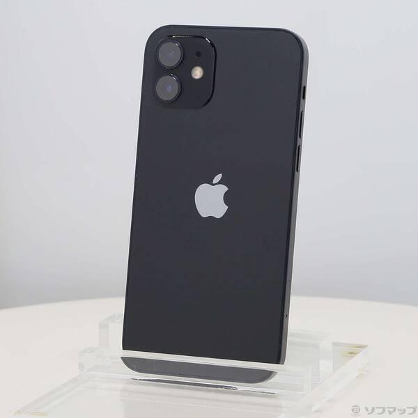 〔中古〕Apple(アップル) iPhone12 64GB ブラック MGHN3J／A SIMフリー〔198-ud〕 | 