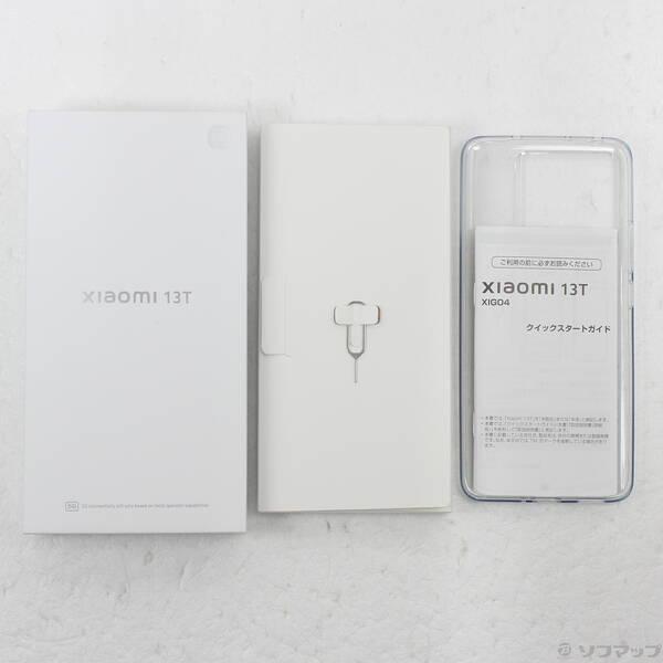 〔中古〕Xiaomi(シャオミ) Xiaomi 13T 256GB アルパインブルー XIG04 au SIMフリー〔352-ud〕 |  | 04