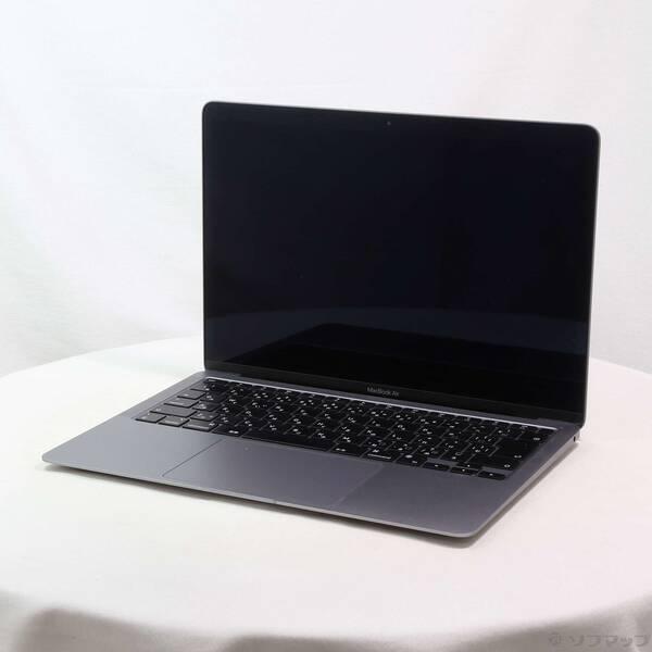 〔中古〕Apple(アップル) MacBook Air 13.3-inch Late-2020 MGN63J／A Apple M1 8コアCPU_7コアGPU 8GB SSD256GB スペースグレイ 〔26.3 Tahoe〕〔262-ud〕 | 