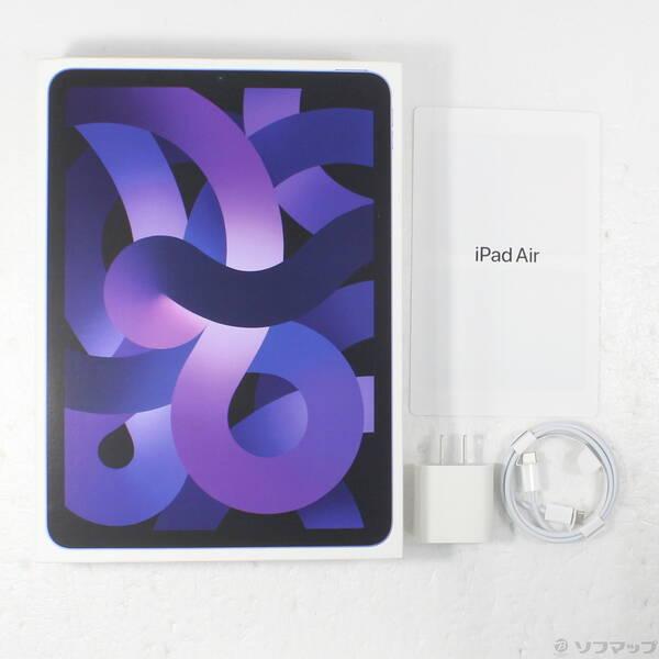 〔中古〕Apple(アップル) iPad Air 第5世代 256GB パープル MMED3J／A SIMフリー〔262-ud〕 |  | 04