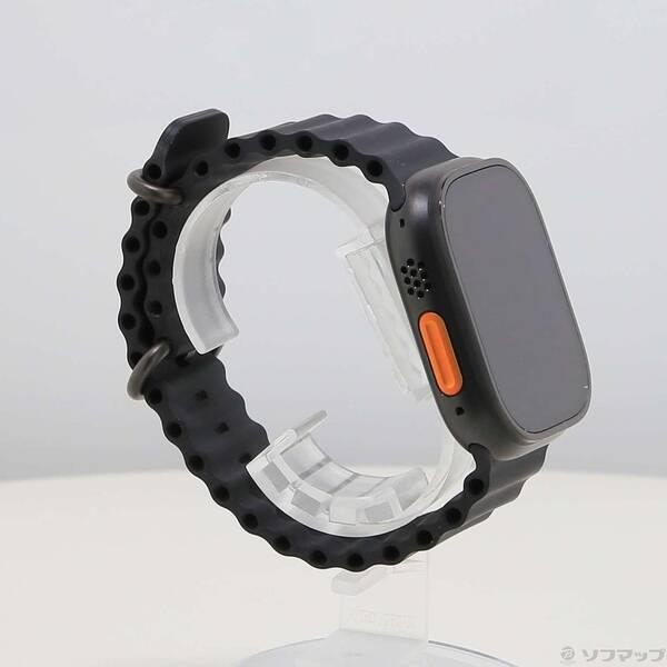〔中古〕Apple(アップル) Apple Watch Ultra 3 GPS + Cellular 49mm ブラックチタニウムケース ブラックオーシャンバンド〔377-ud〕 |  | 03