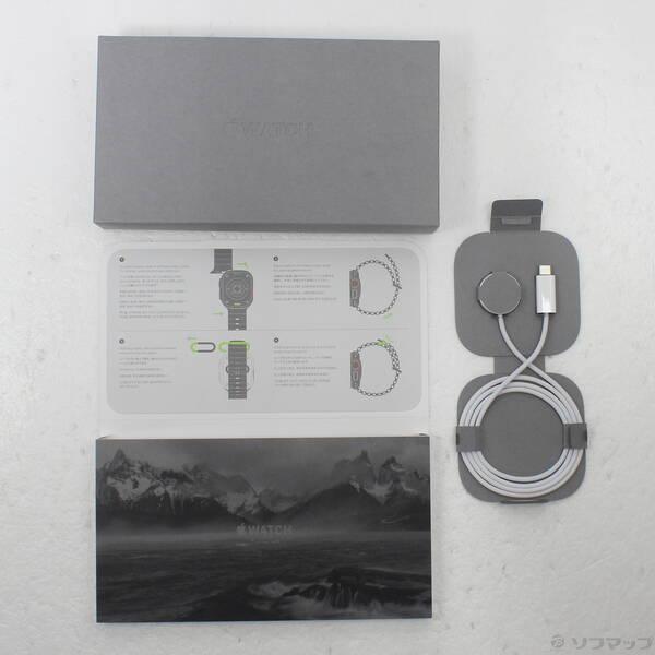 〔中古〕Apple(アップル) Apple Watch Ultra 3 GPS + Cellular 49mm ブラックチタニウムケース ブラックオーシャンバンド〔377-ud〕 |  | 04