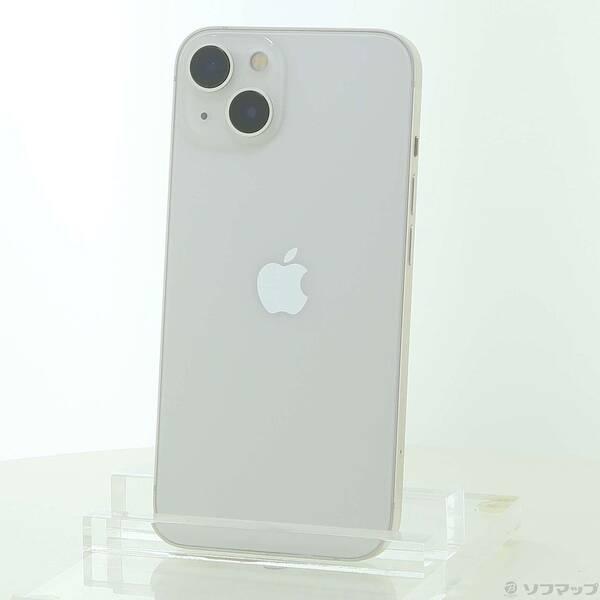 〔中古〕Apple(アップル) iPhone13 128GB スターライト MLND3J／A SIMフリー〔258-ud〕 | 