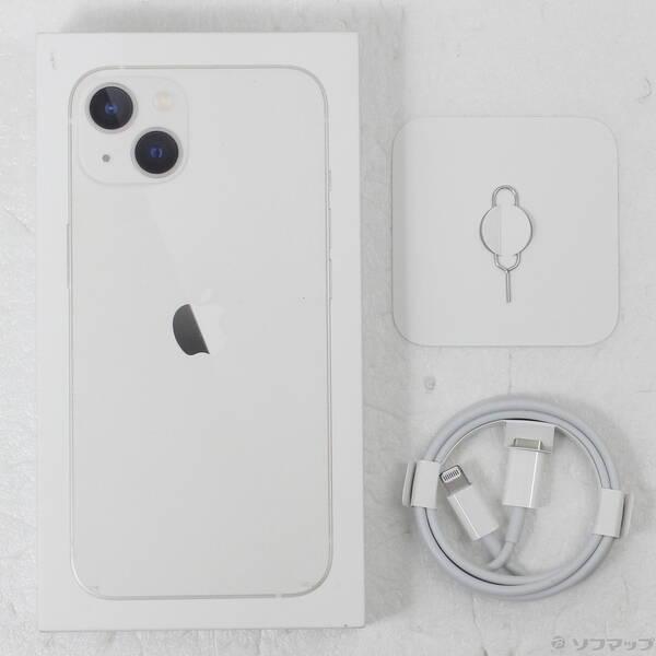 〔中古〕Apple(アップル) iPhone13 128GB スターライト MLND3J／A SIMフリー〔258-ud〕 |  | 04