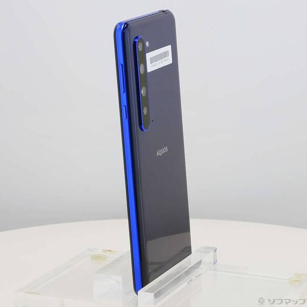 〔中古〕SHARP(シャープ) AQUOS R5G 256GB アースブルー 908SH SoftBank〔349-ud〕 |  | 03