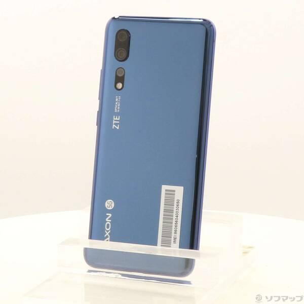 〔中古〕ZTE Axon 10 Pro 5G 128GB ブルー SoftBank〔295-ud〕 | 