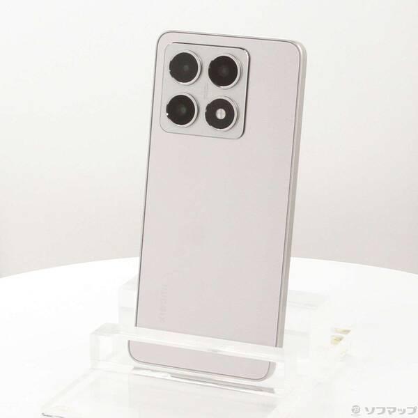 〔中古〕Xiaomi(シャオミ) Xiaomi 14T 256GB チタングレー XIG07 auロック解除SIMフリー〔258-ud〕 | 