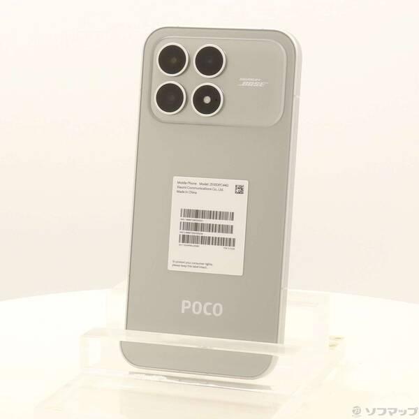 〔中古〕XIAOMI POCO F8 Pro 512GB チタニウムシルバー SIMフリー〔262-ud〕 | 