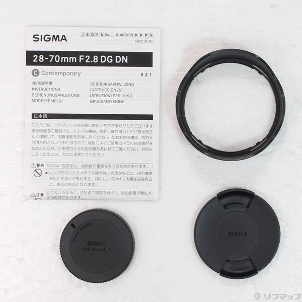 〔中古〕SIGMA(シグマ) 28-70mm F2.8 DG DN Contemporary ソニーEマウント用〔198-ud〕 |  | 04