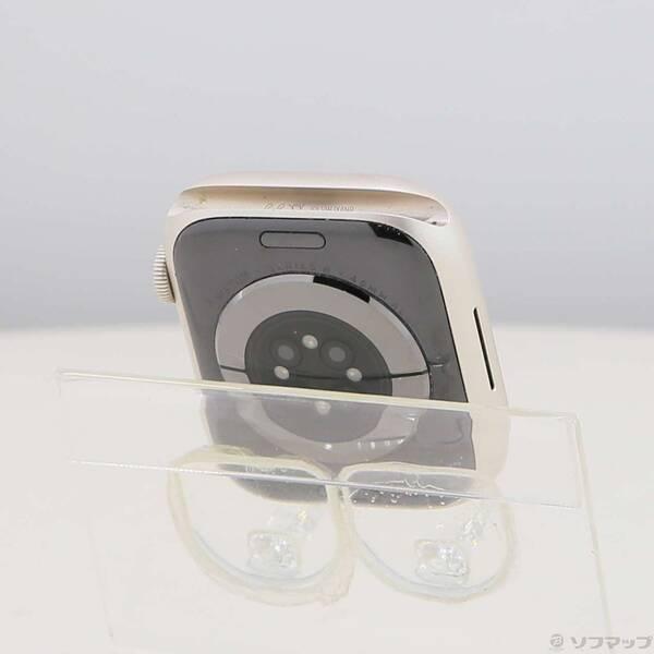 〔中古〕Apple(アップル) Apple Watch Series 8 GPS + Cellular 45mm スターライトアルミニウムケース バンド無し〔377-ud〕 |  | 02