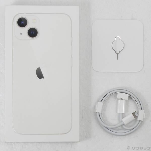 〔中古〕Apple(アップル) iPhone13 128GB スターライト MLND3J／A SIMフリー〔258-ud〕 |  | 04