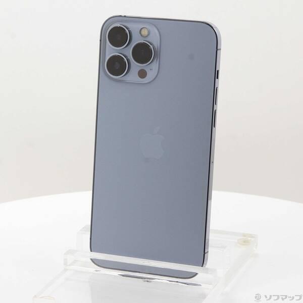 〔中古〕Apple(アップル) iPhone13 Pro Max 256GB シエラブルー NLJD3J／A SIMフリー〔262-ud〕 | 