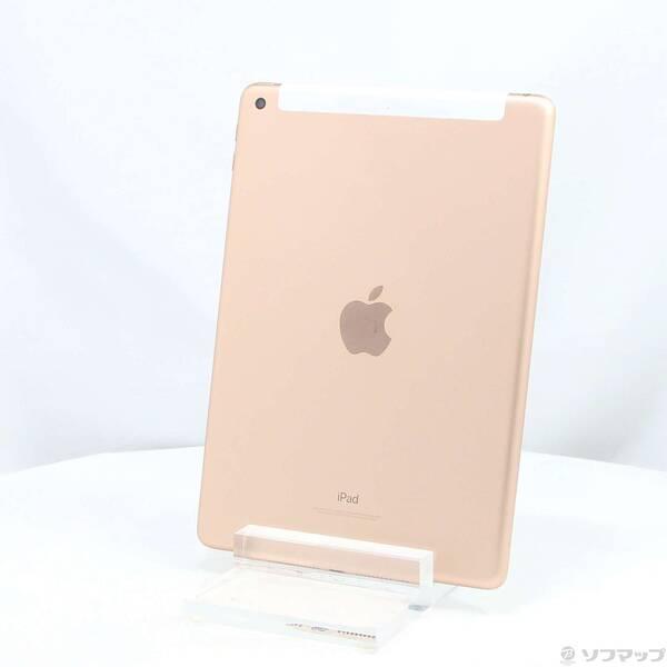 〔中古〕Apple(アップル) iPad 第6世代 128GB ゴールド MRM22J／A SIMフリー〔371-ud〕 | 
