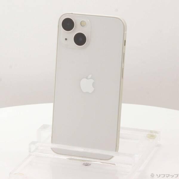 〔中古〕Apple(アップル) iPhone13 mini 128GB スターライト MLJE3J／A SIMフリー 〔ネットワーク利用制限▲〕〔258-ud〕 | 