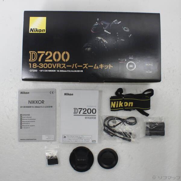 〔中古〕Nikon(ニコン) Nikon D7200 18-300 VR スーパーズームキット (2416万画素／SDXC)〔262-ud〕 |  | 05