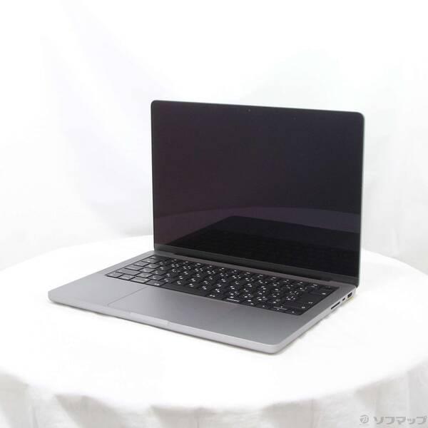 〔中古〕Apple(アップル) MacBook Pro 14.2-inch Late-2021 MKGQ3J／A Apple M1 Pro 10コアCPU_16コアGPU 16GB SSD1TB スペースグレイ 〔26.1 Tahoe〕〔297-ud〕 | 
