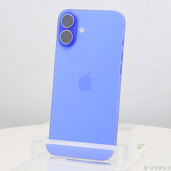 〔中古〕Apple(アップル) iPhone16 Plus 256GB ウルトラマリン MXVK3J／A SIMフリー〔276-ud〕 | 
