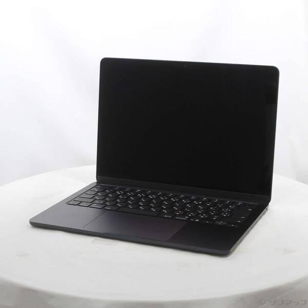 〔中古〕Apple(アップル) MacBook Air 13.6-inch Early-2025 MW123J／A Apple M4 10コアCPU_8コアGPU 16GB SSD256GB ミッドナイト 〔15.7 Sequoia〕〔258-ud〕 | 